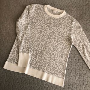 A New Day Leopard Crew Neck Sweater